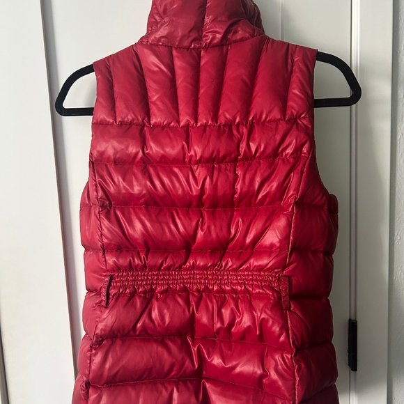 Happy Goat Lucky Kayla Down Vest Red Small - Picture 8 of 9
